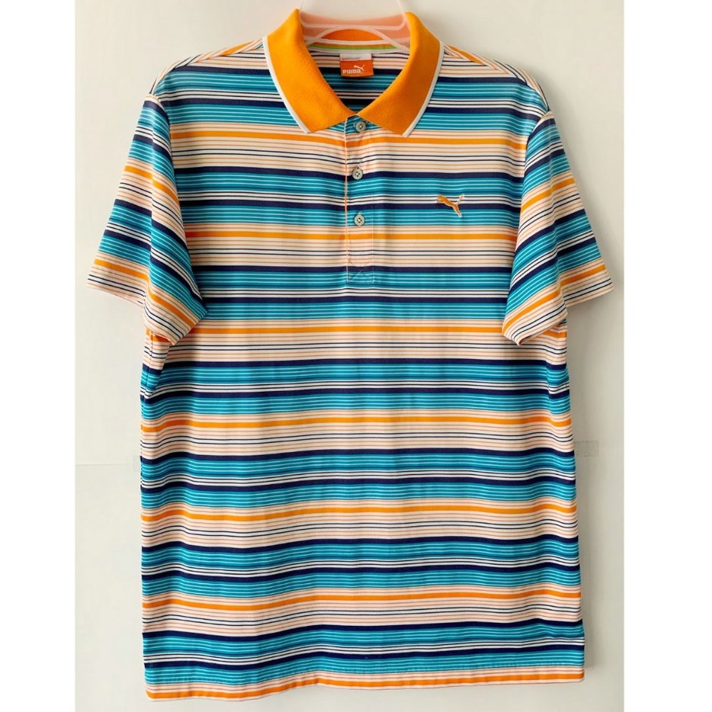 Puma Golf Polo T Shirt Men's US Size-M Dry Cell